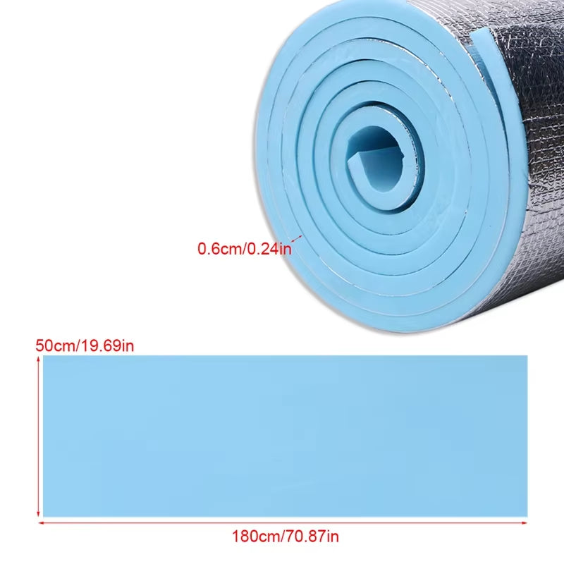 6Mm Thick Durable EVA Yoga Mat Exercise Gym Fitness Workout Non-Slip Pad Camping