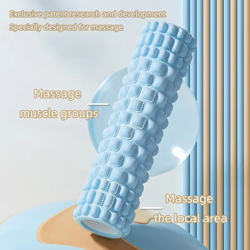 Foam Rollers for Muscle Massage - Medium-Density Back Foam Roller for Back Pain Relief & Muscle Recovery in Legs & Arms